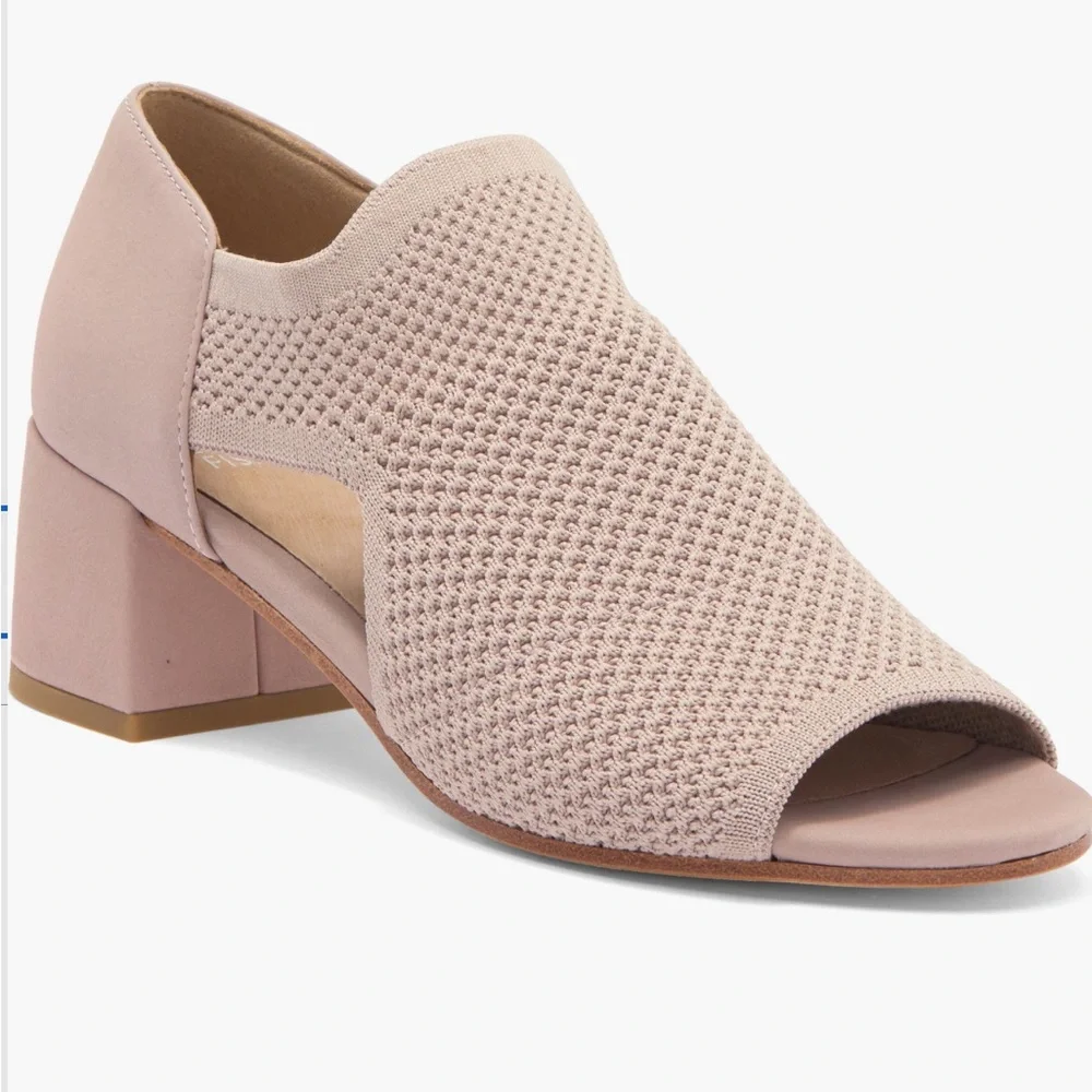 Eileen Fisher Ferris Knit Sandal - Blush - Picture 1 of 4